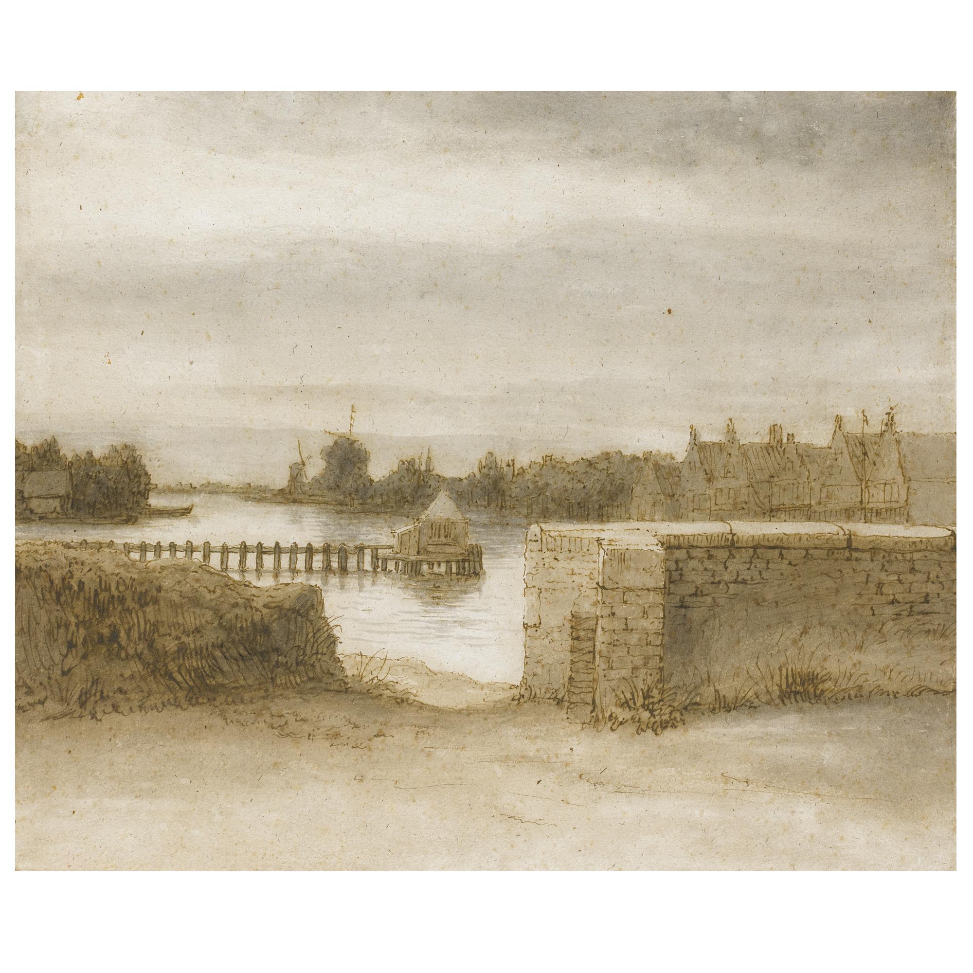 Lambert Harmensz. Doomer - View Of Alkmaar, Looking Towards The Zeglis