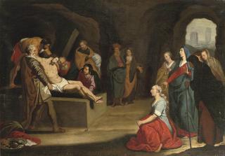 Lambert Jacobsz - The Entombment