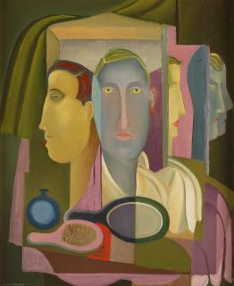 Lambert Werner - Composition with figures.