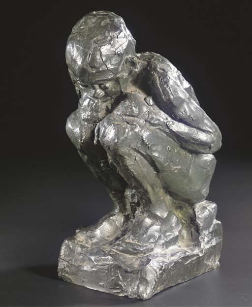 Lambert Zijl - Squatting Boy