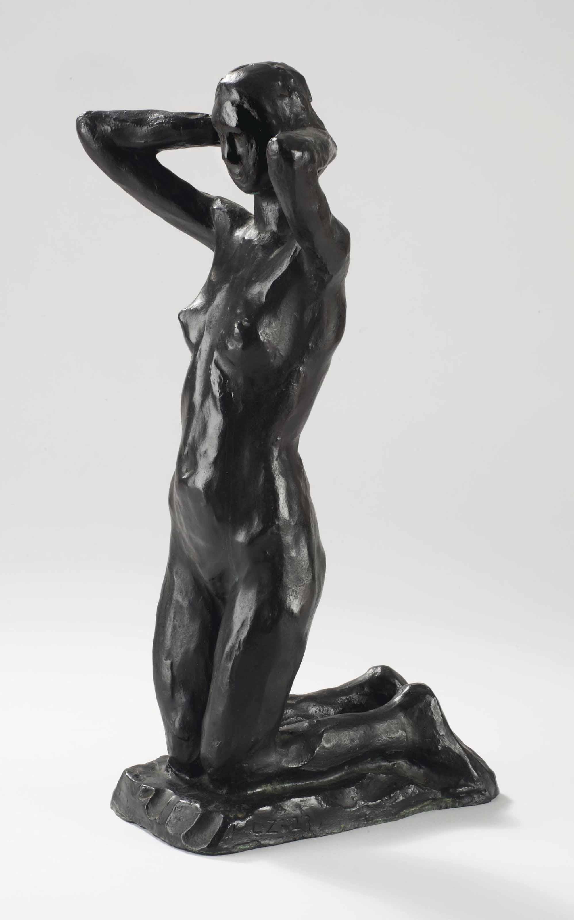 Lambertus Zijl - Kneeling Nude