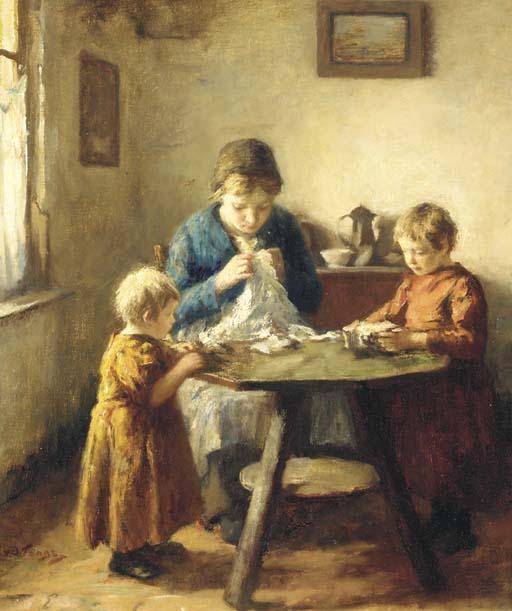 Lammert van der Tonge - At Their Daily Pursuits