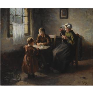 Lammert van der Tonge - The Reading Lesson