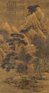 Lan Ying - Landscape after Wang Wei