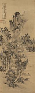 Lan Ying - Landscape in the Style of Wu Zhen