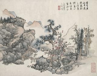 Lan Ying - Landscapes After Old Masters