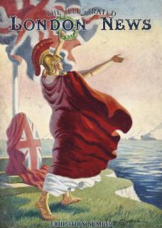 Lance Cattermole - Front cover of the \'Exhibition Number\' of the Illustrated London News to commemorate the Festival of Britain, 26 May 1951