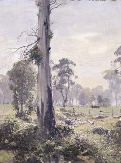 Lance Vaiben Solomon - Autumn Bush Scene