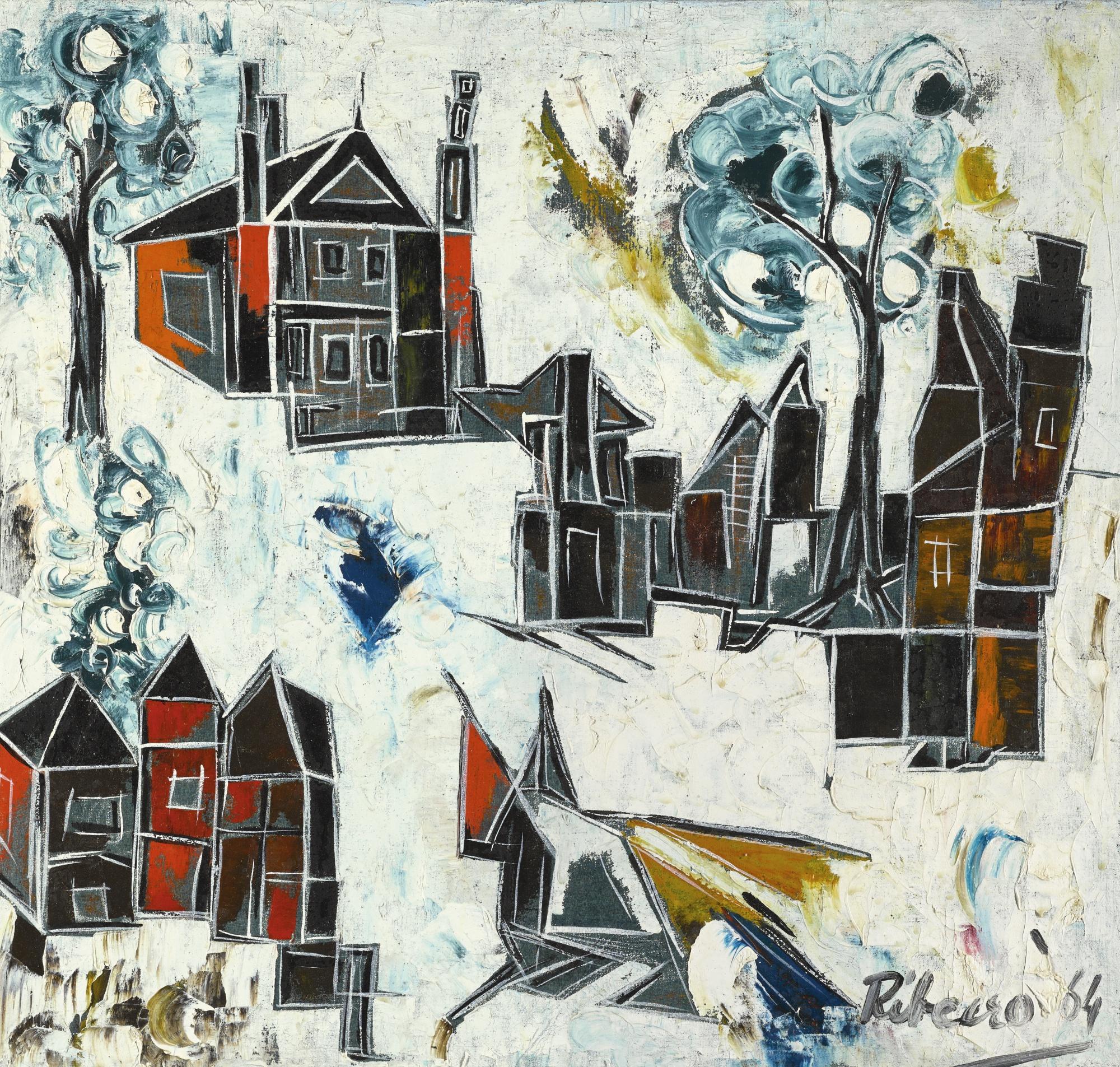 Lancelot Ribeiro - Untitled (White Landscape)