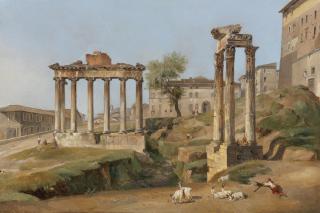 Lancelot-Théodore Turpin De Crissé - A View Of The Roman Forum