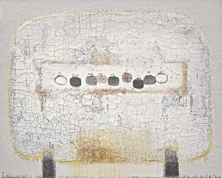 Lao Lianben - Table With Persimmons