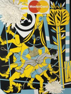 Lari Pittman - A Decorated Chronology of Insistence and Resignation #12