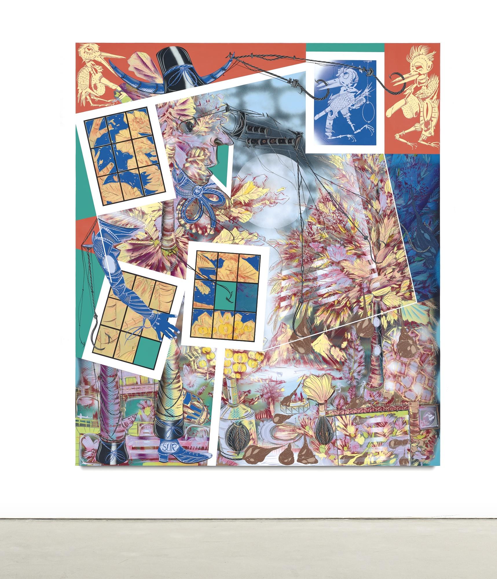 Lari Pittman - A Transcendent Mutability Produced By Camouflage