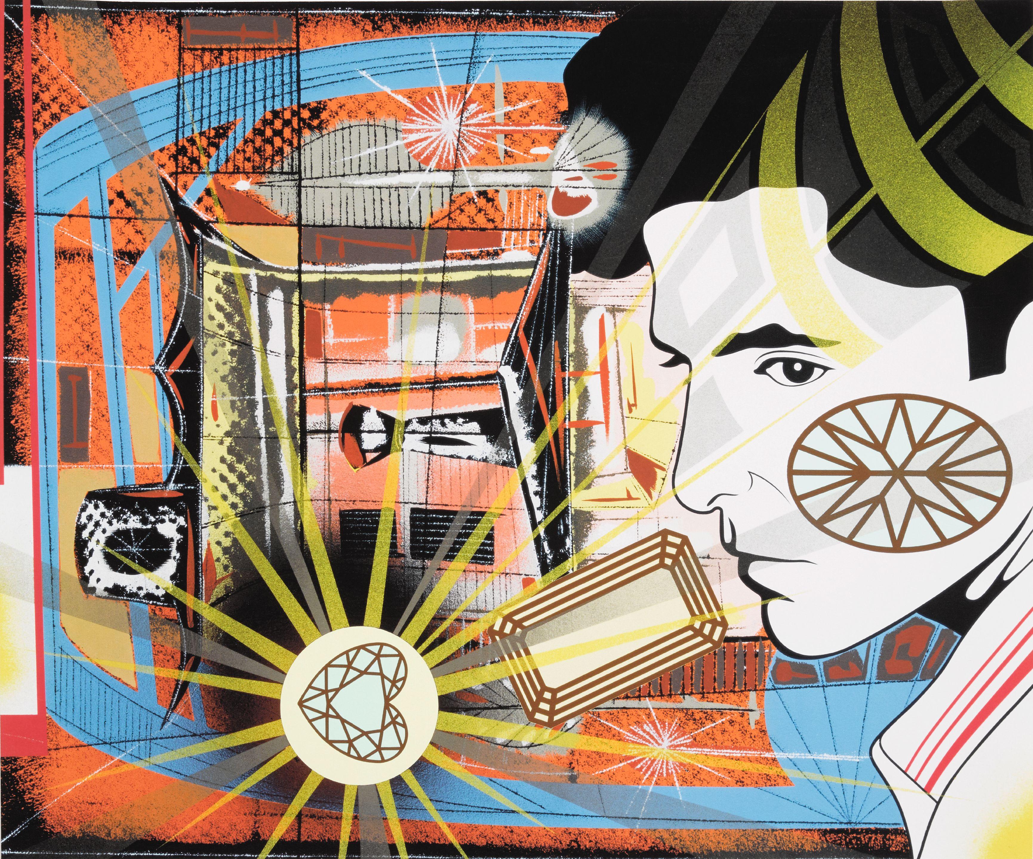 Lari Pittman - All That Glitters is Gold from 1989