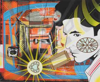 Lari Pittman - All That Glitters is Gold from 1989