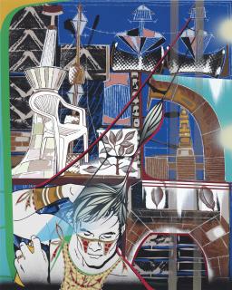 Lari Pittman - Optimal setting for atmospheric conditions that can induce euphoria in the male