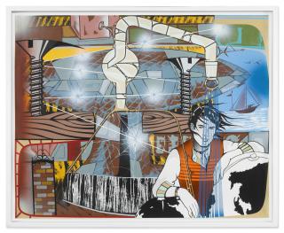 Lari Pittman - Optimal setting for atmospheric conditions that can induce hallucination in the male