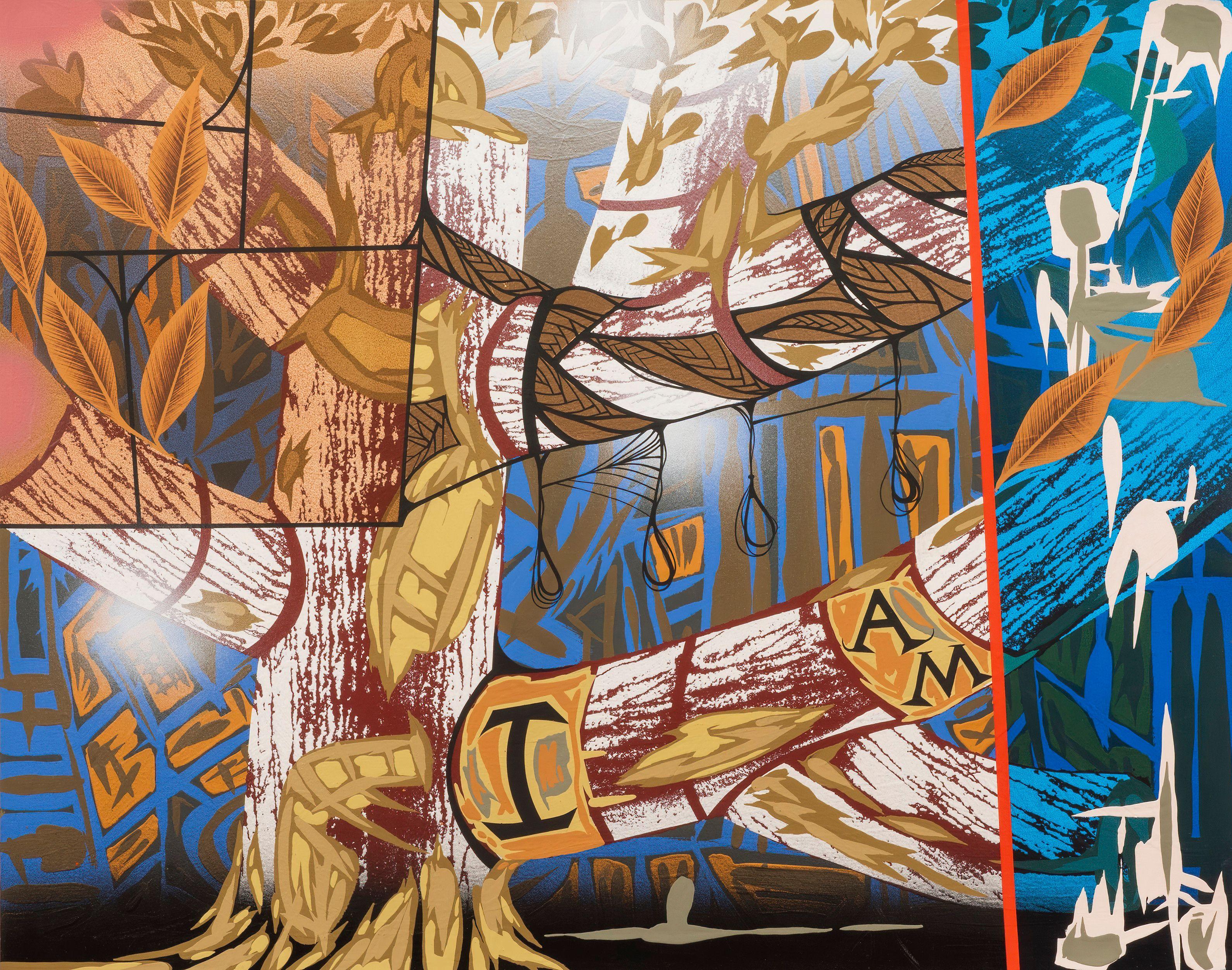 Lari Pittman - Sans titre # 10