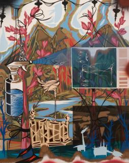 Lari Pittman - Sans titre # 6