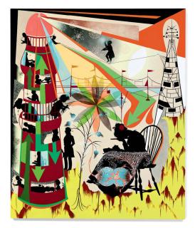 Lari Pittman - The Desire, Beloved and Despised, Continues Regardless