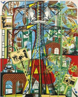 Lari Pittman - Untitled #1 (Like You)