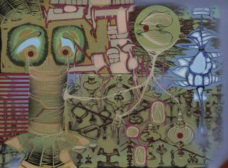 Lari Pittman - Untitled #19