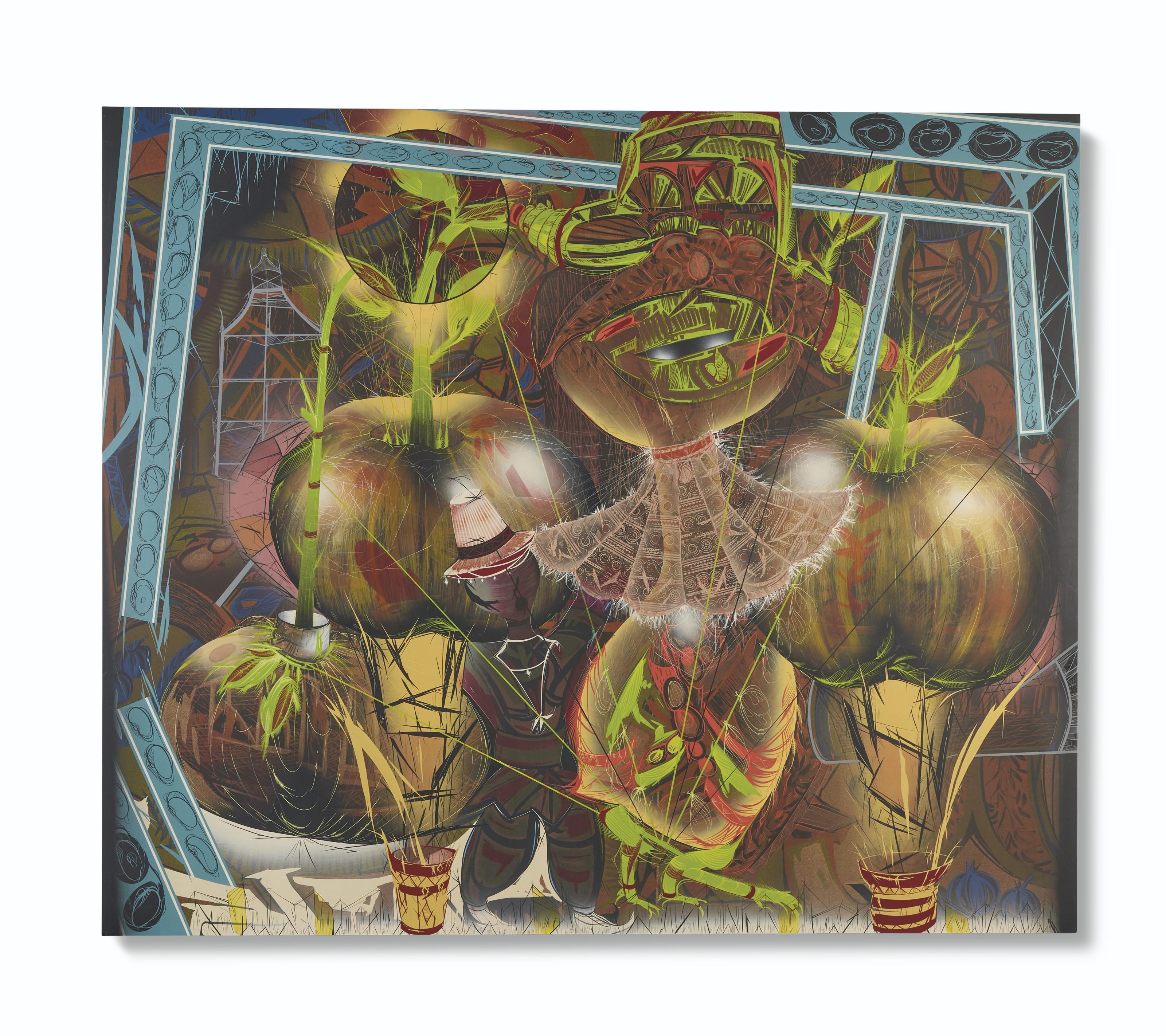 Lari Pittman - Untitled #1