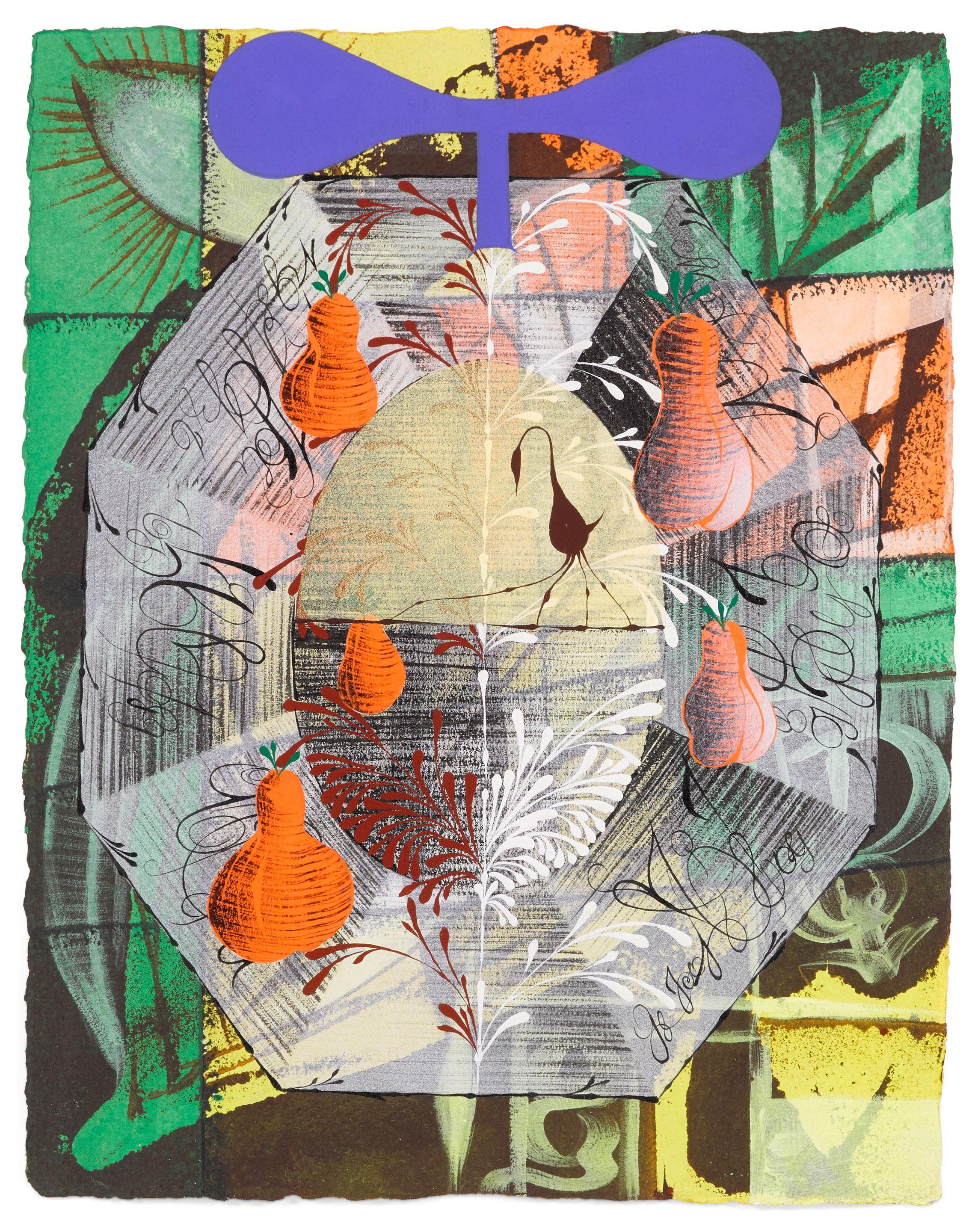 Lari Pittman - Untitled #31, 1987-88