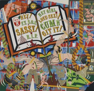 Lari Pittman - Untitled #41 (A Decorated Chronology of Insistence and Resignation)