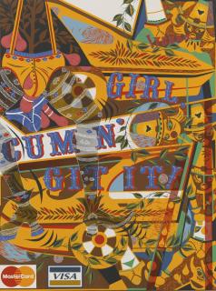 Lari Pittman - Untitled #42 (A Decorated Chronology Of Insistence And Resignation)