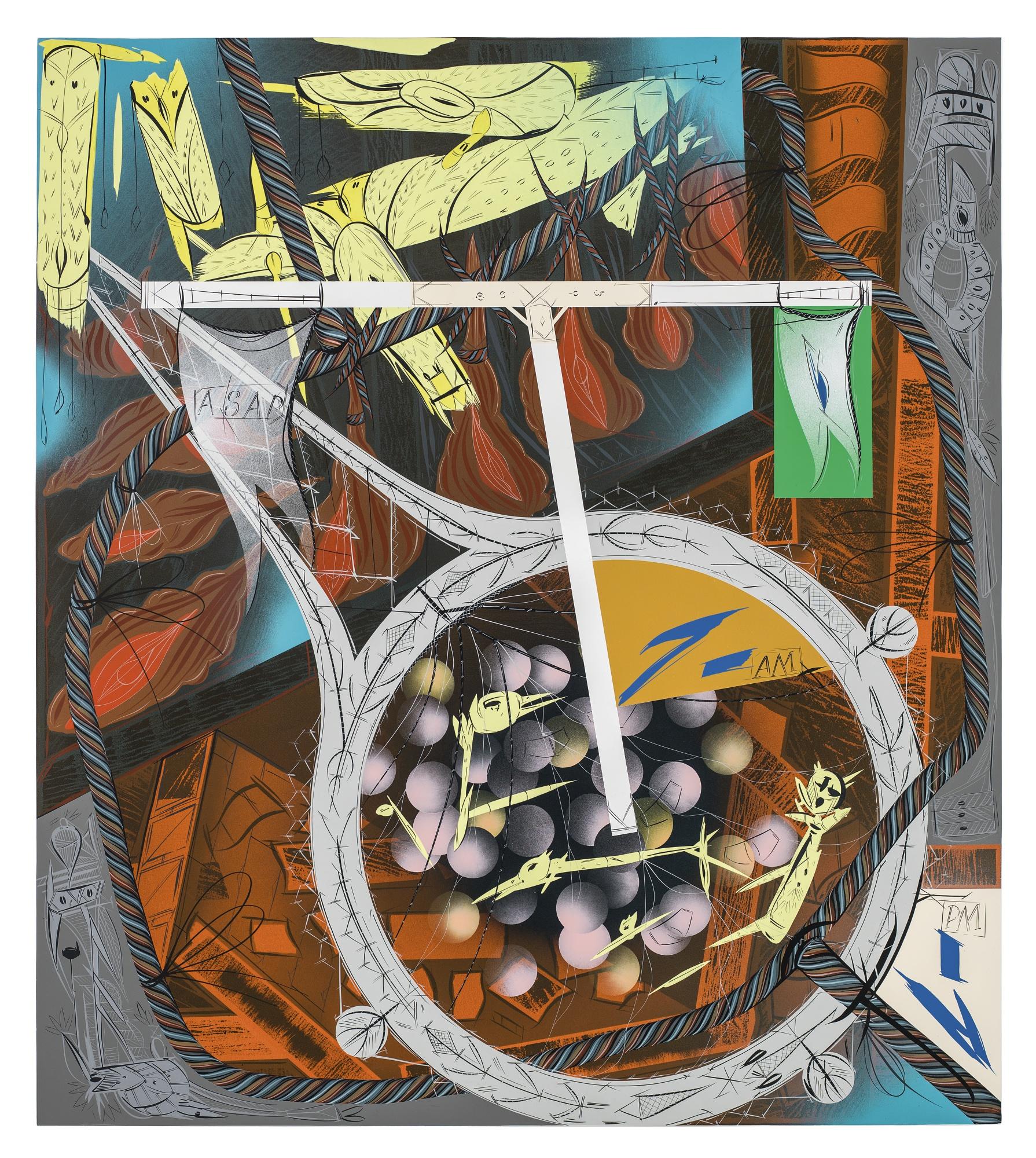 Lari Pittman - Untitled #5