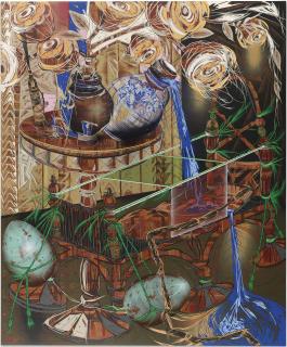 Lari Pittman - Untitled no. 11 (The Bedroom)