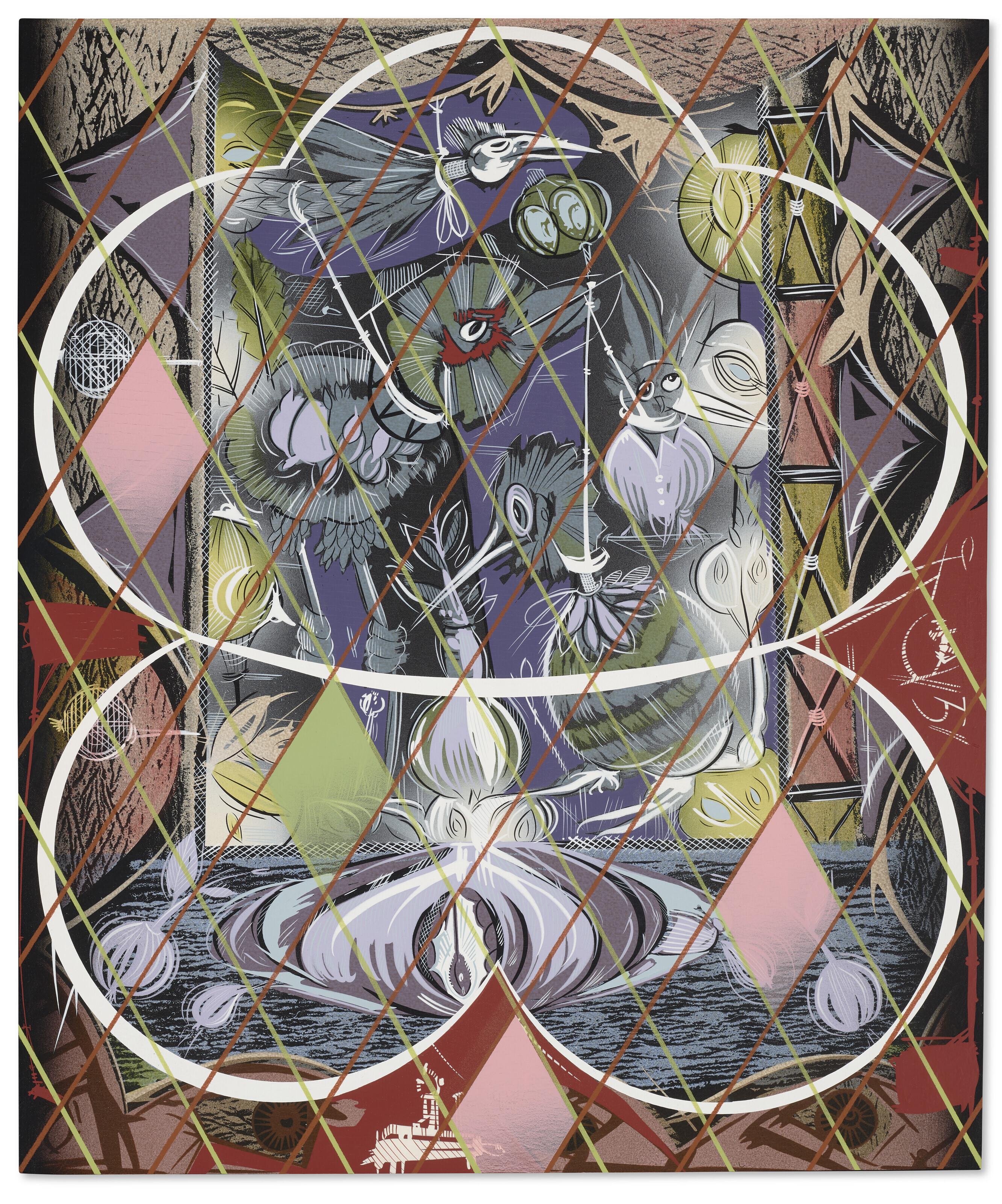 Lari Pittman - Untitled No. 2