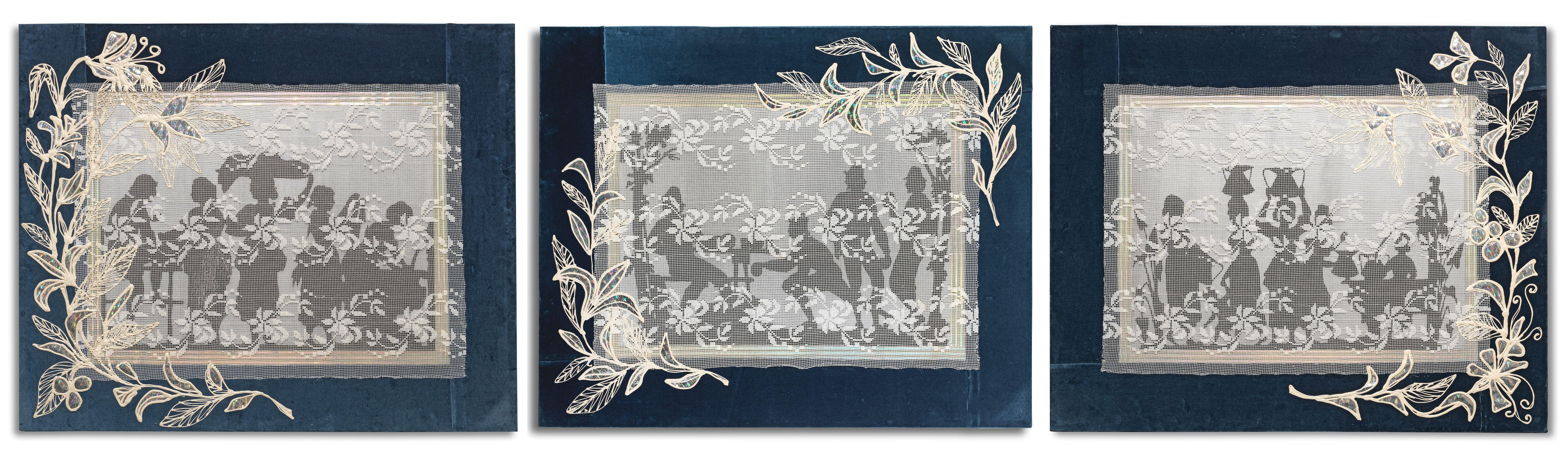 Larisa Zvezdochetova - Triptych \'Solitary Pursuits\'