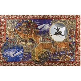 Larissa Zvezdochetova - Carpet With Deer