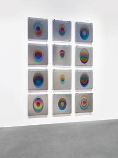 Larry Bell - 40 Degree Elliptical Vapor Panels