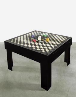 Larry Bell - Chairs In Space #2, 1984