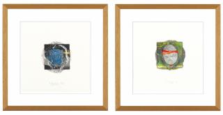 Larry Bell - Fraction #3376 & Fraction #3164 (Two Works)