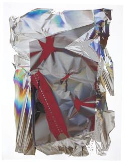 Larry Bell - MVD 216 (Mirage Vapor Drawing)