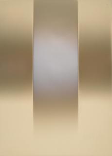 Larry Bell - VFTN 2 (Vertical Fade on Tan), 1978