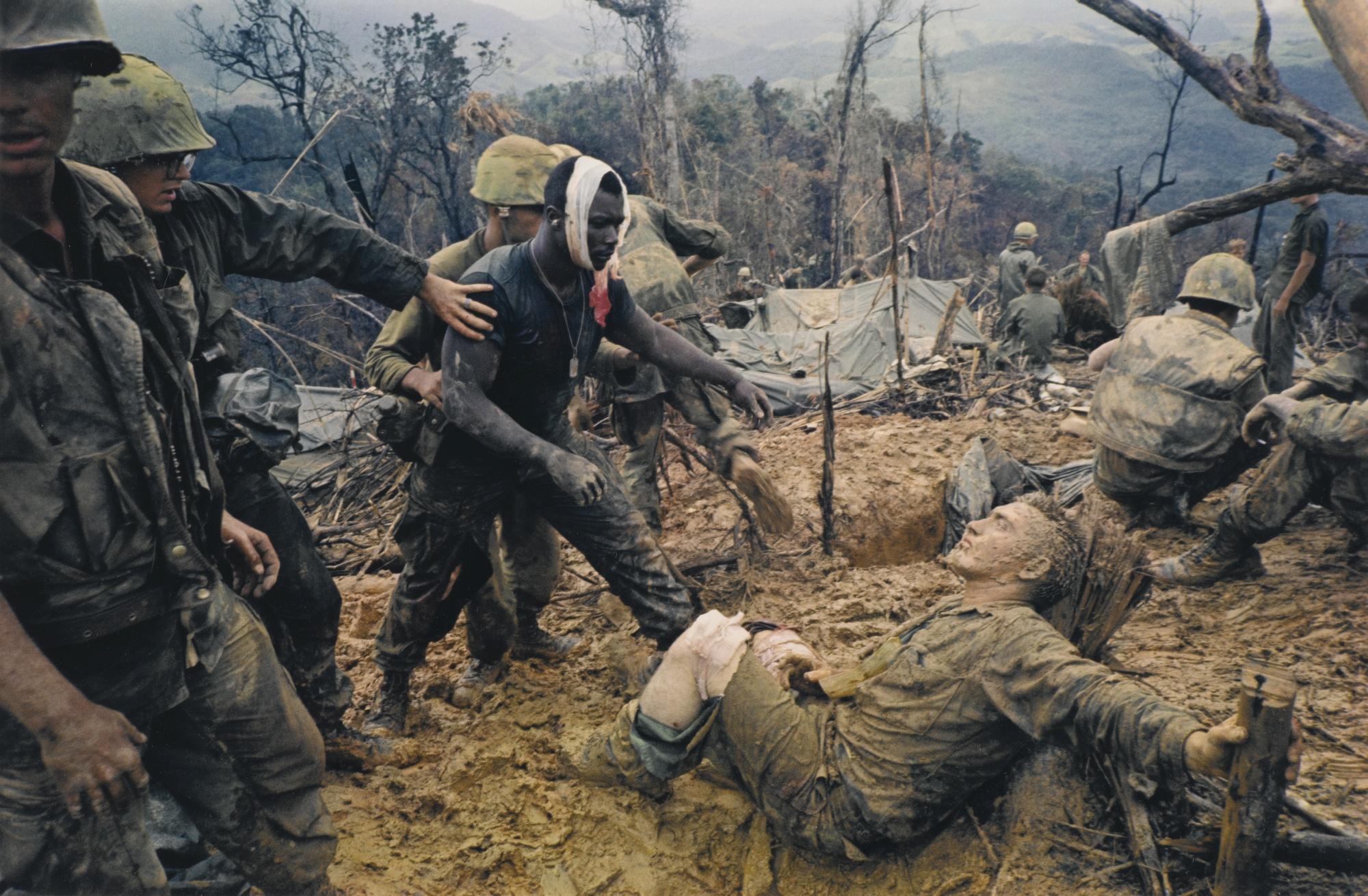 Larry Burrows - \'Reaching Out\' (Battle Of Hill 484, South Vietnam)