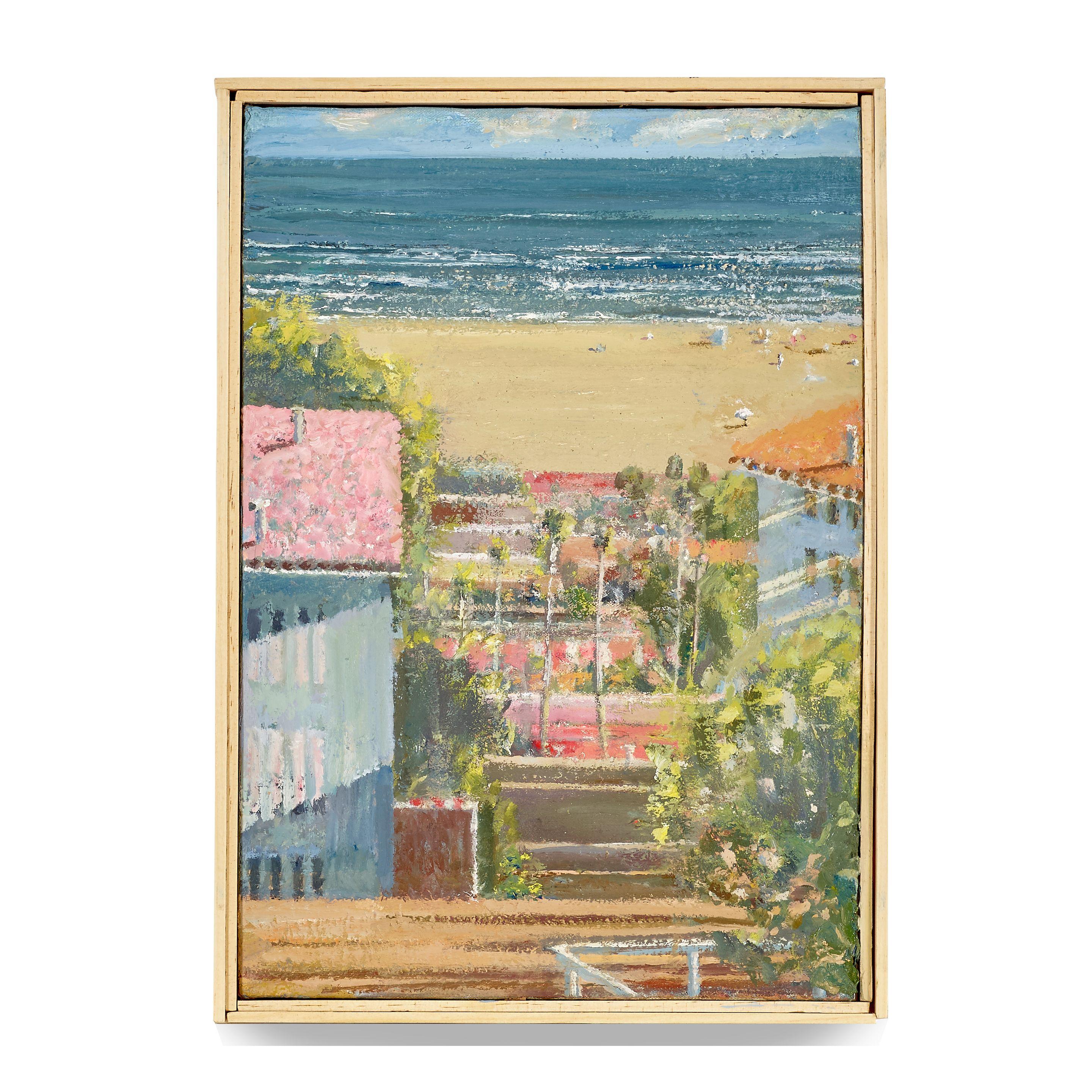 Larry Cohen - Santa Monica Beach Seen from Wilshire Blvd, 2014
