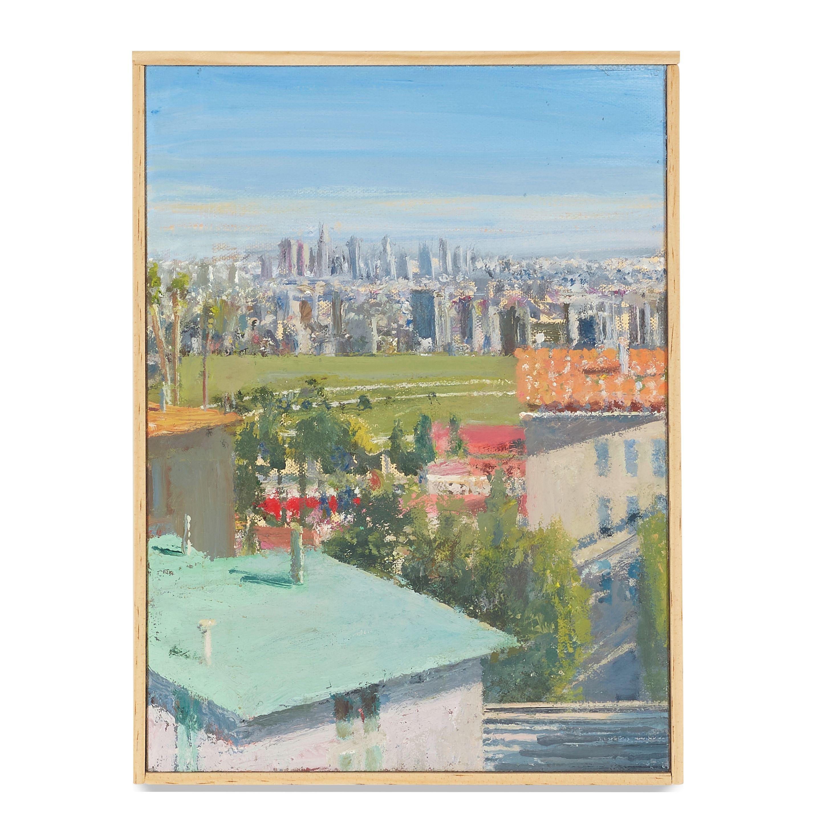 Larry Cohen - View of Downtown LA from Gower and Franklin, 2013