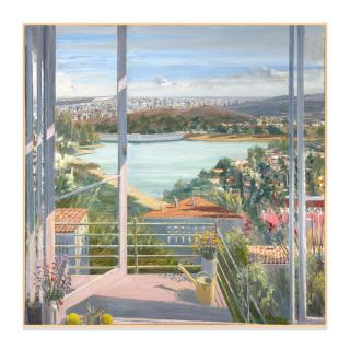 Larry Cohen - View of Hollywood Reservoir, 2012