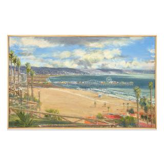 Larry Cohen - View of Santa Monica Pier, 2018