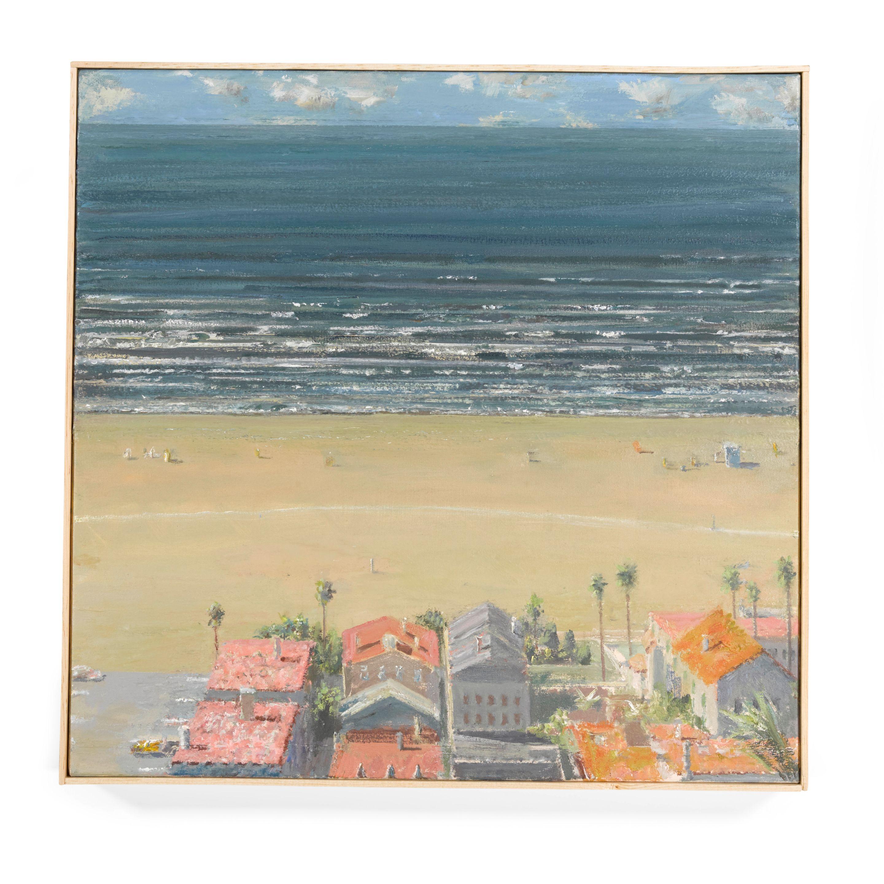 Larry Cohen - View of the Coast from Ocean Ave, Santa Monica, 2014