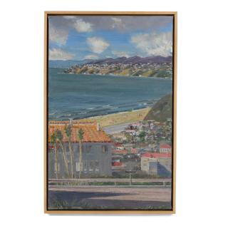 Larry Cohen - View of the Coast Highway from Adelaide Drive, 2012