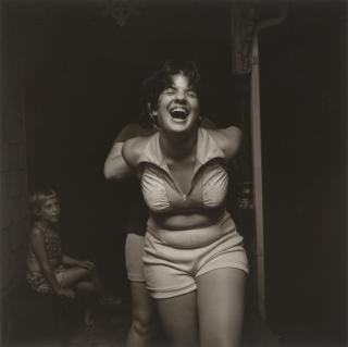 Larry Fink - Girls on Porch – Martins Creek, Pa.