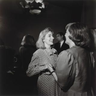 Larry Fink - Hillary Clinton, Woman\'s Health Conference, Washington D.C., 1993