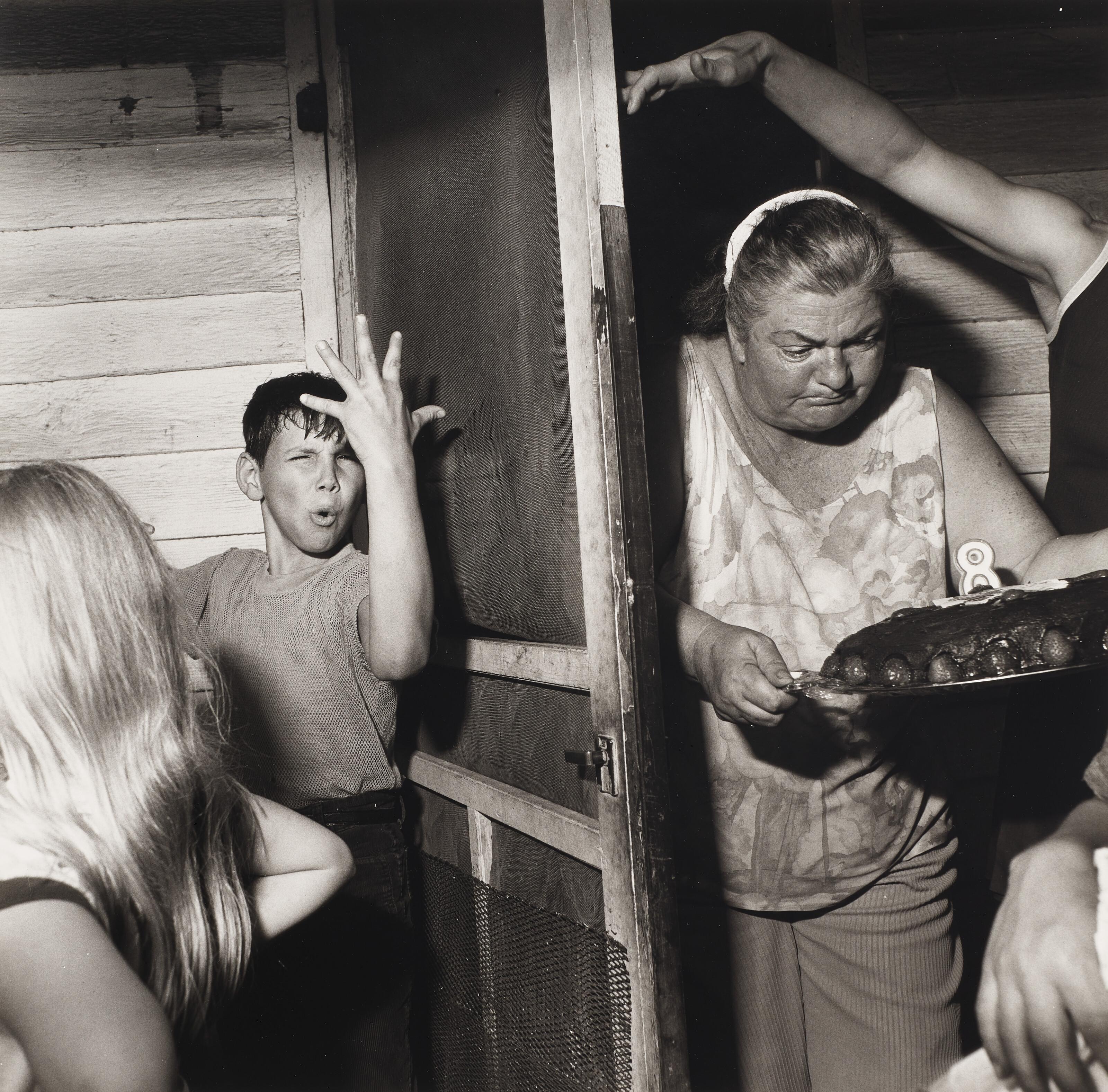Larry Fink - Pat Sabatine\'s Eighth Birthday Party, 1977